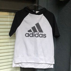 Short-Sleeve Adidas Hoodie